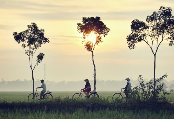 Rural halal friendly Indonesia by bike - Image