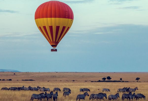 hot air balloon tanzania - Image